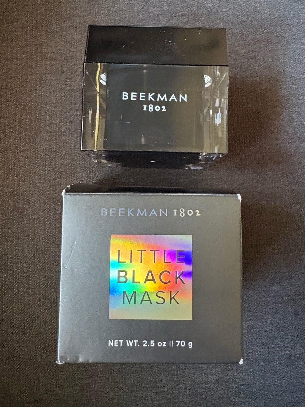Beekman 1802 Goat Milk Little Black Mud Mask, 2.5 oz./70 g retired/discontinued